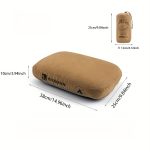[Memory Foam Pillow] Memory Foam Outdoor Camping Pillow | A Single Pillow Available in Four Colors, Portable Neck Support, Suitable for Camping And Travel - Making It an Ideal Gift Choice - Image 3