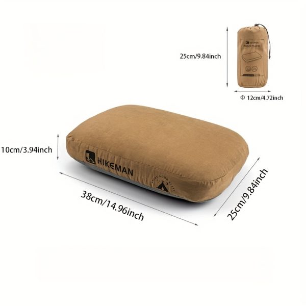 [Memory Foam Pillow] Memory Foam Outdoor Camping Pillow | A Single Pillow Available in Four Colors, Portable Neck Support, Suitable for Camping And Travel - Making It an Ideal Gift Choice - Image 3