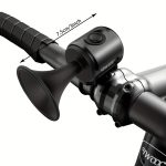 120 DB Safety Electric Bicycle TWOOC Electric Bike Horn, Sounds Alarm Bell - Image 5