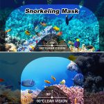 Full Face Snorkeling Mask with Panoramic View, Safe Breathing, Anti-Fog, Anti-Leakage And Camera Retention-Perfect for Adults And Swimmers Alike - Image 6