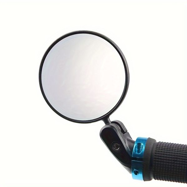 HD Wide-Angle 360° Rotatable Bike Rearview Mirror - 1pc/2pcs Handlebar End Mirrors for Mountain & Road Cycling - Image 9