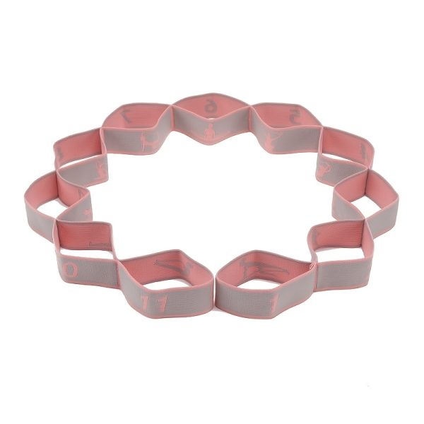 Portable Resistance Band with - Multifunctional Yoga & Pilates Trainer Suitable for Stretching, Strength Training, for Home Gym, Travel - Ideal for Beginners & Advanced Users, Builds Flexibility & Muscle Strength (No Equipment) - Image 7