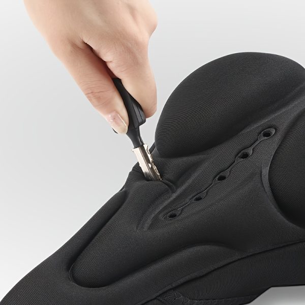 WEST BIKING Bike Saddle Cover Comfortable Breathable Seat Cover Soft Sponge Bike Seat Cushion - Image 6