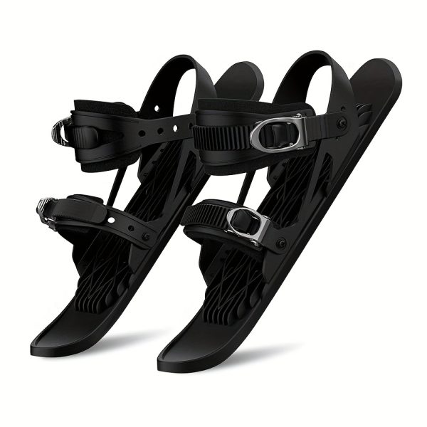 Mini Ski Skates - All-Terrain Snow Skating & Skiing Shoes with Adjustable Binding-Compatible for skateboarding on Snow | Low-Temperature Friction-Resistant Winter Sports Gear | (No Binding Included) | for beginners on Mountains & Urban - Image 5