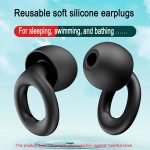 Sleep Swimming Earplugs, Suitable for Swimming, Sleeping, Studying, Concerts, Traveling, And Working. Durable And Comfortable, These Reusable Soft Silicone Earplugs.
