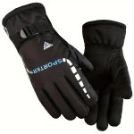 A Pair Winter warm mittens men women outdoor anti-skid electric bike riding windproof plus mittens Ski gloves - Image 7