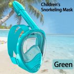 1 Kids Full Face Snorkeling Mask | Snorkeling Gear with Camera Mount, 180-Degree Panoramic View, Anti-Fog and Anti-Leakage, Suitable for Boys and Girls, Mixed Color, BOKEFA Brand - Image 7