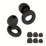 [Silicone Ear Plugs] 4pairs Reusable Soft Ear Plugs Silicone | Earplugs for swimming - Silicone Ear Tips in XS/S/M/L - Image 11