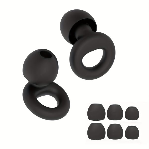 [Silicone Ear Plugs] 4pairs Reusable Soft Ear Plugs Silicone | Earplugs for swimming - Silicone Ear Tips in XS/S/M/L - Image 11