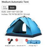 Portable automatic quick-open installation-free family camping tent outdoor hiking tent - Image 7