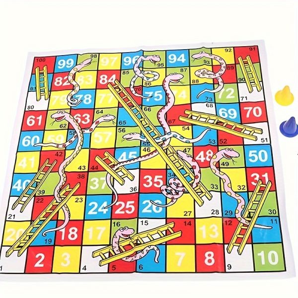 Ideal Birthday Gift - Family Snakes & Ladders Board Game for Bonding & Strategy Skills - Image 7
