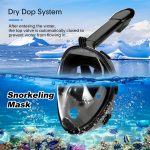 Full Face Snorkeling Mask with Panoramic View, Safe Breathing, Anti-Fog, Anti-Leakage And Camera Retention-Perfect for Adults And Swimmers Alike - Image 4