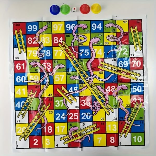 Ideal Birthday Gift - Family Snakes & Ladders Board Game for Bonding & Strategy Skills - Image 3