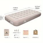 1pc Outdoor Inflatable Bed Sleeping Pad, Camping Tent Automatic Air Mattress for Home Use - Image 7