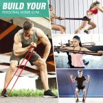 5pcs Set Includes 4 Resistance Bands and 1 Door Anchor, Pull-Up Assist Bands for Men and Women, Exercise Bands for Workouts, Body Stretching, and Muscle Training - Image 6