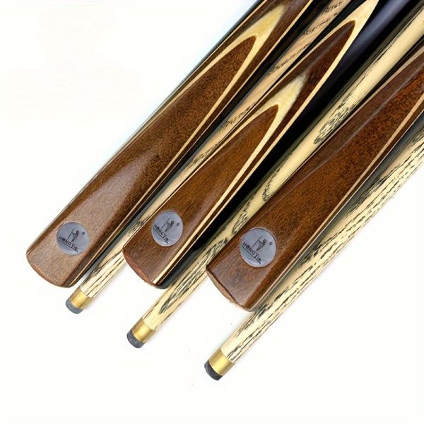 Universal English Snooker Cue, 10Mm Small Tip Cue, Cue for Billiard Clubs. Made of Ash Wood, a Two-Section Cue with Excellent Feel, Brass Joint And Brass Hoop - Image 2