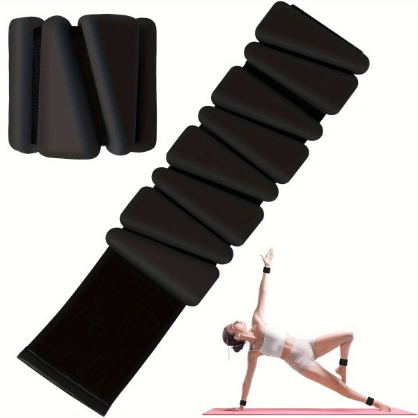 Adjustable Weighted Bracelet with Weights - Hook & Loop Closure for Yoga, Weighted Training, Balance Exercises Suitable for, Strength Training, Washable & (Multi-Color Options) - Image 5