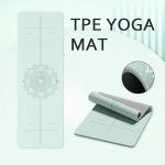 Non-Slip TPE Thick Yoga Mat with Alignment Markers, Large Size 182.88cm Long X 80.01cm Wide X 0.58cm Thick, Tear-Resistant Exercise And Fitness Mat for Yoga, Pilates, And Floor Training. - Image 10