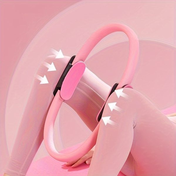2pcs Set of Pilates Rings Home Exercise Yoga Rings and Tensioner Beauty Essential Sports Set - Image 2