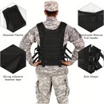 Quick Release Multi-functional Breathable Vest for Outdoor Adventure, Camping, Hiking, Fishing, Training - Image 8