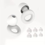 [Silicone Ear Plugs] 4pairs Reusable Soft Ear Plugs Silicone | Earplugs for swimming - Silicone Ear Tips in XS/S/M/L - Image 15