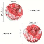 1pc Thickened PVC Inflatable Ski Tube | Anti-Tip Outdoor Adult Ski Mat, Durable and Cold-Resistant - Image 4
