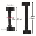 Adjustable Ski Carry Strap for Men - Durable Polyester, Perfect for Beginners, Outdoor Leisure - Image 2