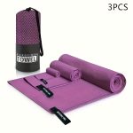 Ultra-Fine Fiber Sports Towel - Super Absorbent, Soft & Light -Friendly, Compact Travel Towel for Swimming, Beach, Gym - Quick-Dry, Hand Wash Only, Modern Design, Perfect for Outdoor Activities, Beach Towel, Sleek Towel Design, Quickdry Fabric - Image 7