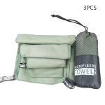 Ultra-Fine Fiber Sports Towel - Super Absorbent, Soft & Light -Friendly, Compact Travel Towel for Swimming, Beach, Gym - Quick-Dry, Hand Wash Only, Modern Design, Perfect for Outdoor Activities, Beach Towel, Sleek Towel Design, Quickdry Fabric - Image 9