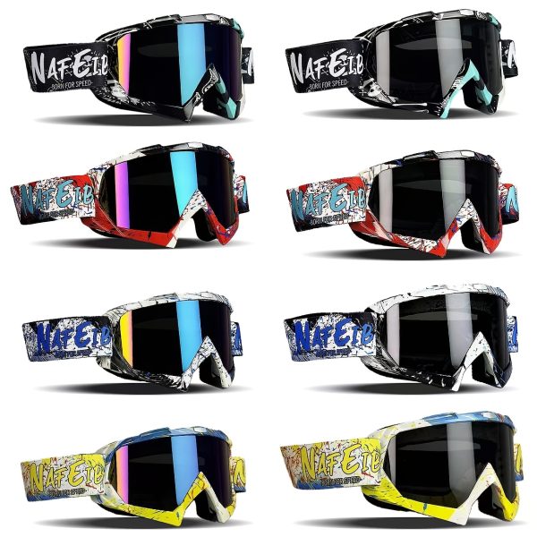 NAFEIB Adjustable Anti-Fog Ski Goggles for Adults - Made from TPU Material, Featuring a Random Design, Perfect for Snowboarding, Skating, And Outdoor Skiing. These Durable Ski Goggles Are Great for Everyday Use And Make an Excellent Gift for Special - Image 9