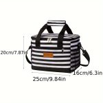 8.5L Large Capacity Insulated Lunch Bag for Outdoor Use - Image 20