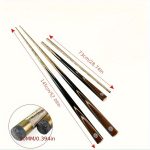 Universal English Snooker Cue, 10Mm Small Tip Cue, Cue for Billiard Clubs. Made of Ash Wood, a Two-Section Cue with Excellent Feel, Brass Joint And Brass Hoop - Image 8