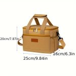 8.5L Large Capacity Insulated Lunch Bag for Outdoor Use - Image 21