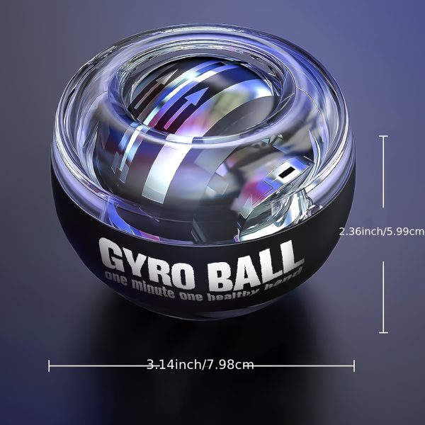 A Single Unit Self-Starting Wrist Strength Gyroscope Ball Designed for Enhancing Arm, Finger, Bone, And Muscle Workouts, Suitable for Home Use As a Grip Strength Training Tool - Image 8