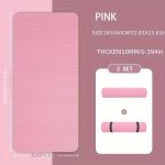 Thickened Non-slip Yoga Mat, High-density Sports Fitness Mat For Yoga, Pilates, Gymnastics - Image 6