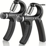 Adjustable Resistance Hand Grip Strengthener - 11 to 132 Pounds (5 to 60 Kg), Forearm Enhancer for Improved Grip Strength, Muscle Gain & Rehabilitation, Durable PP Material, Perfect for Easter & Valentine'S Day Gifts