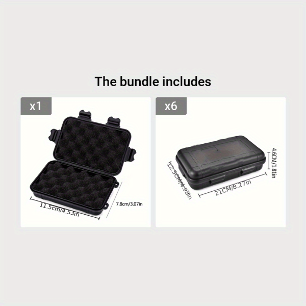 Outdoor Plastic Waterproof Sealed Survival Box Container | Camping, Travel Storage Box, Universal Fit - Image 12
