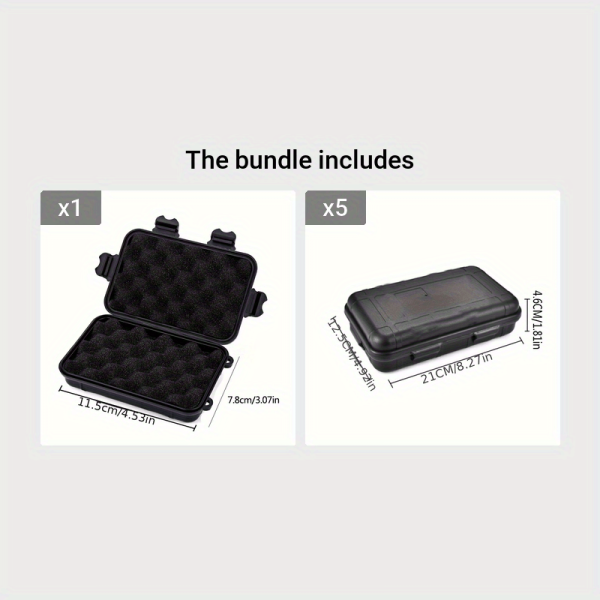 Outdoor Plastic Waterproof Sealed Survival Box Container | Camping, Travel Storage Box, Universal Fit - Image 13