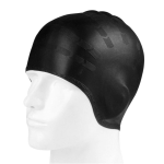 Waterproof Swimming Cap for Men and Women - High Elasticity, Ears Protection, and Long Hair Coverage - Large Silicone Diving Cap - Image 2
