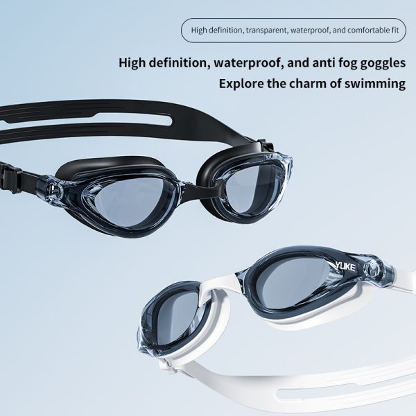 Professional Anti-Fog Swimming Goggles for Men And Women, High-Definition ABS Material, Waterproof, Comfortable Fit for Adults - Ideal for Freestyle And Competitive Swimming - Image 2