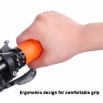 BUCKLOS Non-Slip Lockable Bike Grips - Soft Rubber, Waterproof Handlebar Covers with Textured Grip for Mountain Bikes, Black, Red, Orange, Purple, Green, Blue, Bicycle Accessories|Textured Grip Handlebars|Waterproof Rubber Grips - Image 4