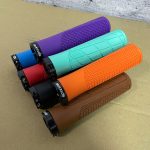 BUCKLOS Non-Slip Lockable Bike Grips - Soft Rubber, Waterproof Handlebar Covers with Textured Grip for Mountain Bikes, Black, Red, Orange, Purple, Green, Blue, Bicycle Accessories|Textured Grip Handlebars|Waterproof Rubber Grips - Image 8