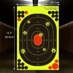 5/10/20pcs Fluorescent Self-Adhesive Shooting Targets, 9.5x14.5 Inch High Visibility Durable Paper for Precision Practice, Ideal for Hunting & Fishing, Target Practice, Fluorescent Targets, Selfadhesive Targets, Shooting Targets for Practice - Image 5