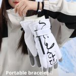 Winter skiing gloves, warm snow gloves, thick and fashionable, suitable for both men and women in outdoor sports, with pockets that are not afraid of rain and snow, easy to clean, high-quality skiing equipment, reinforced stitching - Image 5