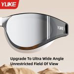 1pc of Adult Electroplated Swimming Goggles with High-definition Anti-fog and Ultra-wide-angle Vision Design - Image 2
