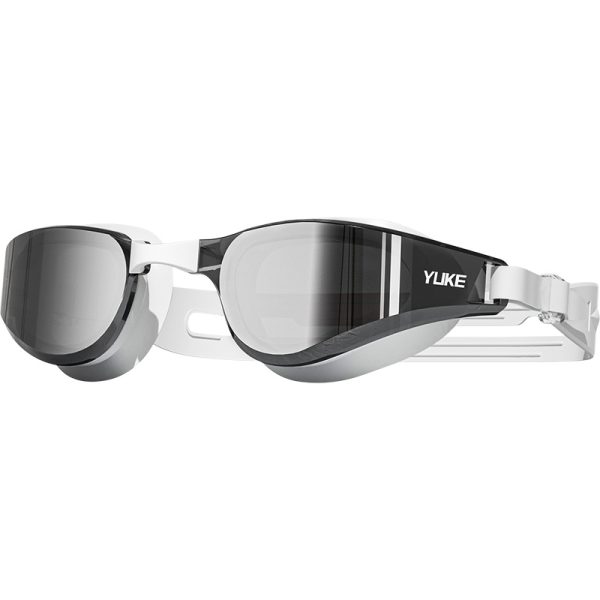 1pc of Adult Electroplated Swimming Goggles with High-definition Anti-fog and Ultra-wide-angle Vision Design - Image 10