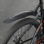 Set of Mountain Bike Fenders - Black Plastic, Compatible with Any Bicycle, Comes with 2 Fenders, Mounting Brackets, And Screws - Image 7
