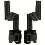 Adjustable Wrist Support Wraps (2pcs), High-Tracction Fitness Wrist Support Bands - Enhanced Palm Support & Non-Slip Pull-Up Grip - Durable Pair for Powerlifting, Weightlifting, Bodybuilding, Pull-Ups, Chin-Ups - Image 5