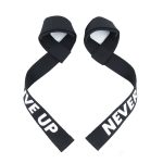 1pair Padded Wrist Straps For Weightlifting, Silica Gel Gym Wrist Straps, Workout Grips For Pull Ups And Barbell Lifting - Image 9