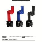 Adjustable Wrist Support Wraps (2pcs), High-Tracction Fitness Wrist Support Bands - Enhanced Palm Support & Non-Slip Pull-Up Grip - Durable Pair for Powerlifting, Weightlifting, Bodybuilding, Pull-Ups, Chin-Ups - Image 4